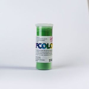 Efcolor - Smaltovací prášek , 10ml - zelený