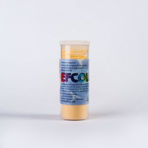 Efcolor - Smaltovací prášek , 10ml - průhledný  zlatý