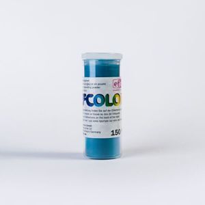 Efcolor - Smaltovací prášek , 10ml - textura  modrá