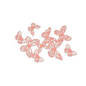 Vyřezávací kovové šablony Thinlits - Slet motýlů (3ks)