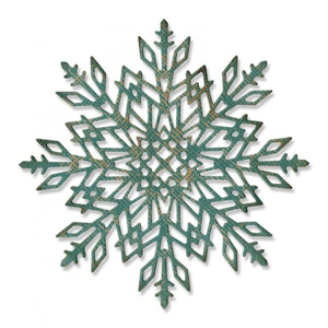 Kovová vyřezávací šablona Thinlits - Sněhová vločka 2 ( 1 ks)