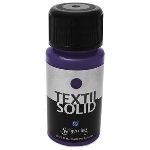 Barva na textil Solid, 50ml, fialová