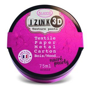 3D strukturovací pasta IZINK, perleťová růžová