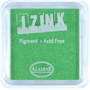 Inkoust IZINK mini, pomaluschnoucí - neonově zelená
