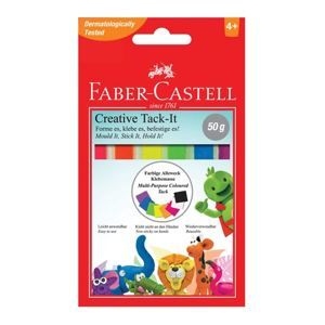 Lepicí hmota Faber-Castell TACK-IT barevná, 50g/ 90ks