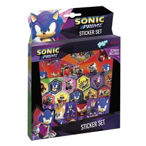 Dárkový box se samolepkami - Sonic
