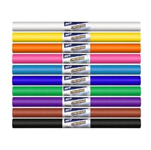 Krepový papír mix 10 ks barev - základní