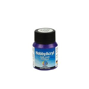 Hobby Acryl matt Nerchau - 59 ml - metalíza fialová
