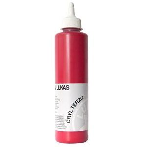 Akrylová barva LUKAS "Cryl Terzia" 500 ml - kadmium červené tmavé