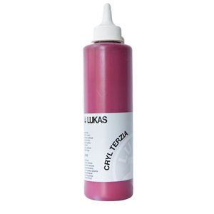 Akrylová barva LUKAS "Cryl Terzia" 500 ml - alirazinový karmín