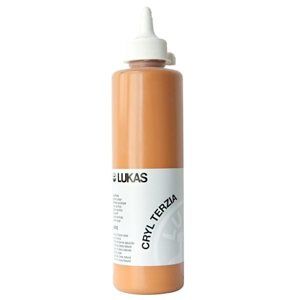 Akrylová barva LUKAS "Cryl Terzia" 500 ml - sienna přírodní