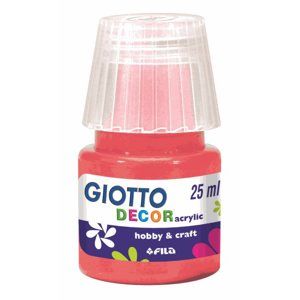 Akrylová barva Giotto Decor matt  25 ml - rumělková