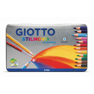 Sada akvarelových pastelek Giotto Stilnovo - 12 ks