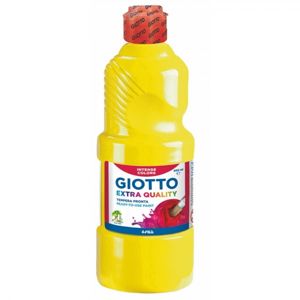 Temperová barva Giotto - EXTRA QUALITY - 500 ml, primární žlutá