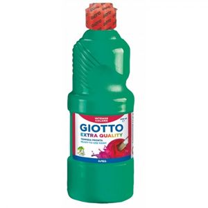 Temperová barva Giotto - EXTRA QUALITY - 500 ml, smaragdová zeleň