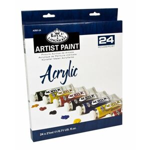 Akrylové barvy R&L - ARTIST 24 × 21 ml