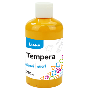 Temperová barva LUMA, 250 ml - okrová
