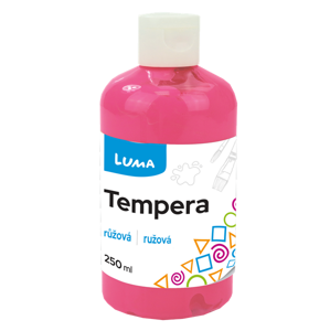 Temperová barva LUMA, 250 ml - růžová