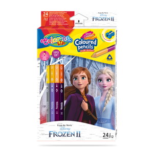 Pastelky Colorino trojhranné, Disney Frozen - 24 barev