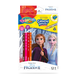 Pastelky Colorino trojhranné, Disney Frozen - 12 barev