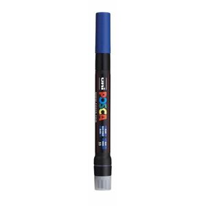 Akrylový popisovač POSCA, PCF-350, štětcový hrot 8 mm, modrý