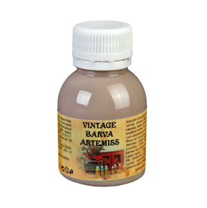Křídová VINTAGE barva - kávová, 110 g