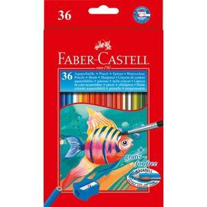 Pastelky Faber-Castell Akvarelové pap.krabička 36ks + štěteček