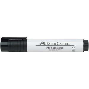 Popisovač Faber-Castell Pitt Artist Pen Big Brush - bílá