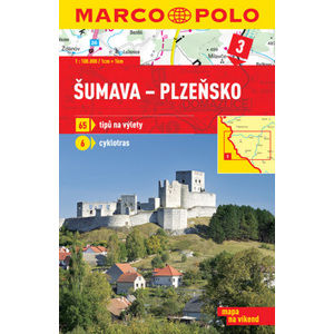 Šumava-Plzeňsko - mapa 1:100 000 + průvodce na víkend