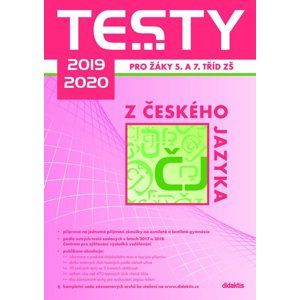 Testy 2019-20 z Českého jazyka pro žáky 5. a 7. tříd ZŠ