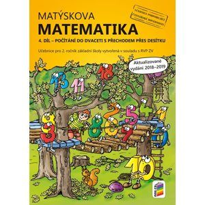Matýskova matematika 2 - Počítání do dvaceti s přechodem přes desítku - učebnice 4. díl