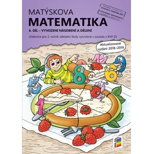 Matýskova matematika pro 2. ročník 6. díl - učebnice - aktualizované vydání 2019