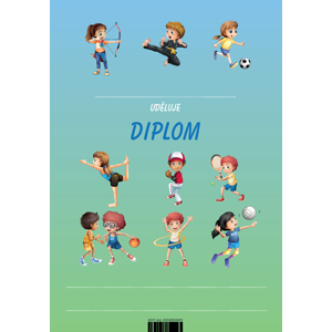 Diplom A5 Sport a aktivity