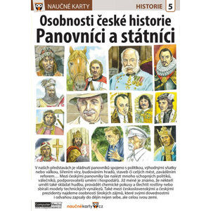 Naučné karty Osobnosti české historie Panovníci a státníci - neuveden