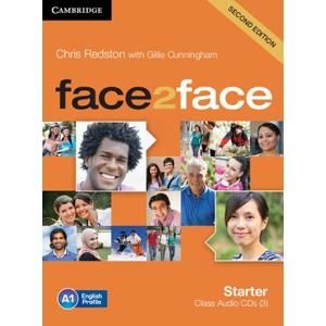 Face2face Starter 2. edice Class Audio CDs - Cunningham, Gillie et al.