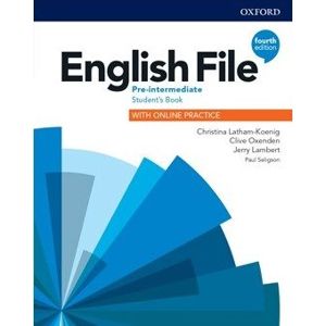 English File 4th Edition Pre-Intermediate Student's Book with Student Resource Centre Pack (Czech)