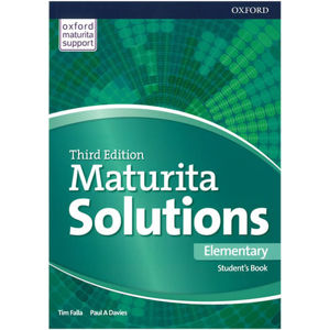 Maturita Solutions 3rd Edition Elementary Student's Book (Czech Edition) - Falla Tim, Davies Paul A.