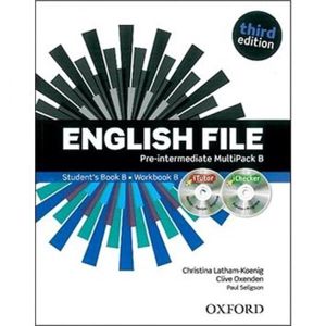 English File Third Edition Pre-intermediate Multipack B with iTutor + iChecker - Latham-Koenig Ch., Oxenden C., Seligson P.