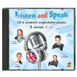 Listen and Speak 5 - CD 2. díl k učebnici With Friends!
