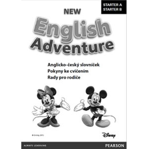 New English Adventure Starter A a B slovníček CZ