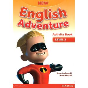 New English Adventure 2 Activity Book w/ Song CD Pack - Worrall Anne