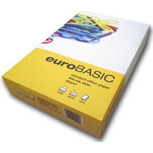 EURO BASIC Kancelářský papír A4 80 g - 500 listů