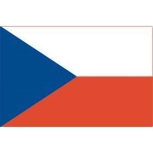 Vlajka ČR - návlek na žerď 60×90