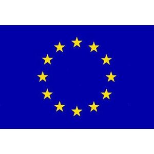 Vlajka EU - karabiny na zavěšení 60×90
