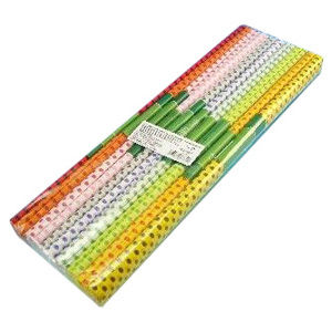 Koh-i-noor Krepový papír 9755 tečkovaný MIX - souprava 10 barev