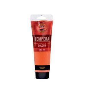Temperová barva koh-i-noor Tempera 250 ml - rumělka červená