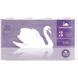 Harmony Soft Flora toaletní papír 3 vrstvý ( 8 ks )