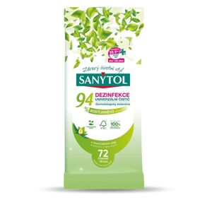 Sanytol univerzální čisticí utěrky 94 % rostlinného původu 36 ks MAXI