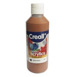 Akrylová barva Creall 250 ml - sienna pálená