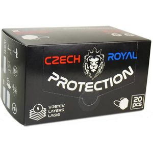 Respirátor Czech Royal Protection FFP2 - 20 ks - barva bílá